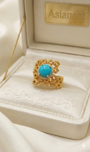 Fancy Spin Golden Ball Rings | Rotating Gold-Polish Statement Ring for Girls