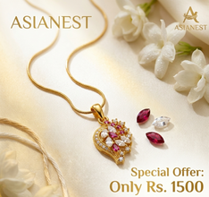 Stylish Gold Polished Pendant for Women
