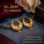 Regal Gold Polish Earrings (Copy)