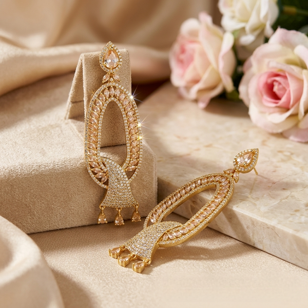 Imperial Zircon Prestige Earrings – Premium Fashion Jewelry for Women