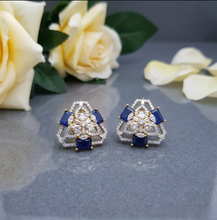 Golden Zircon Prestige Earrings – Premium Fashion Jewelry for Women