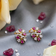 Golden Zircon Crown Glow Earrings – Premium Fashion Jewelry for Women