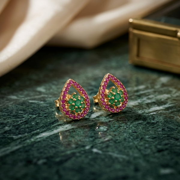Imperial Zircon Royal Glow Earrings – Elegant Fashion Jewelry for Women