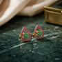 Imperial Zircon Royal Glow Earrings – Elegant Fashion Jewelry for Women