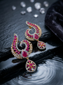 Golden Zircon Luxe Earrings – Premium Fashion Jewelry for Women