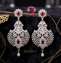 Royal Zircon Spark Earrings – Premium Fashion Jewelry for Women