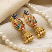 Zareya Glow Jhumkay | Classic Regal Elegance