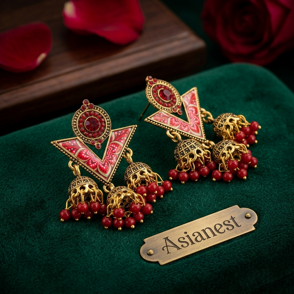 Oxidized Fashion Earrings – Stylish Jewelry for Women