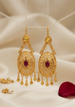 Golden Radiance Royale Earrings – Premium Fashion Jewelry for Women