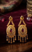Golden Radiance Royale Earrings – Premium Fashion Jewelry for Women
