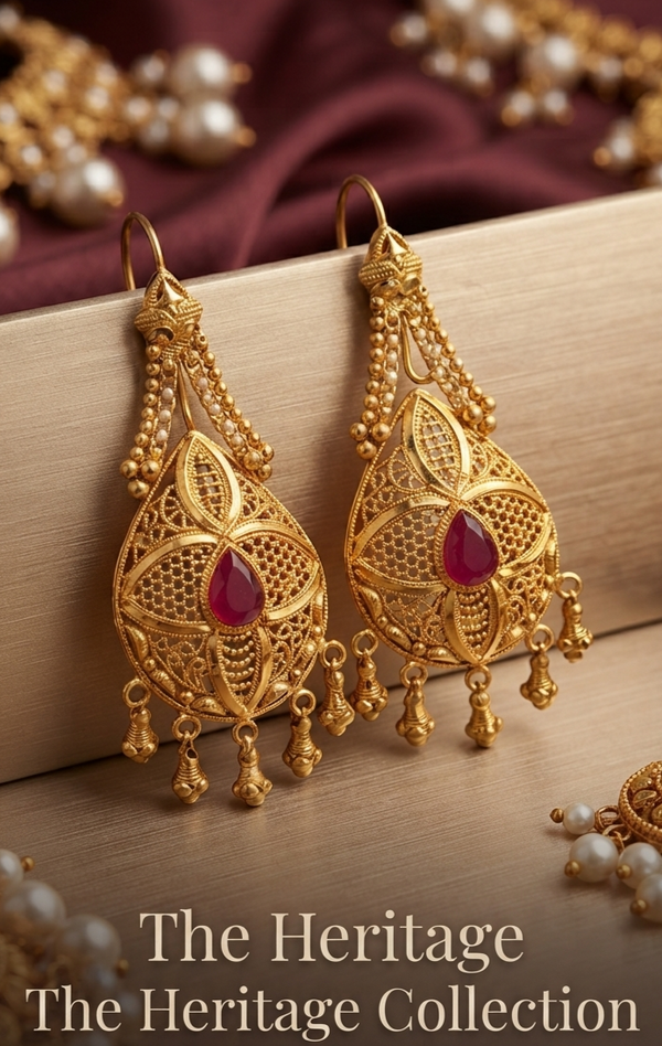 Golden Harmony Earrings – Stylish Jewelry for Women