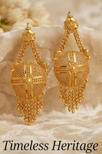 Imperial Gold Glow Earrings – Elegant Fashion Jewelry for Women