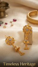 Golden Aura Classic Earrings – Premium Jewelry for Women