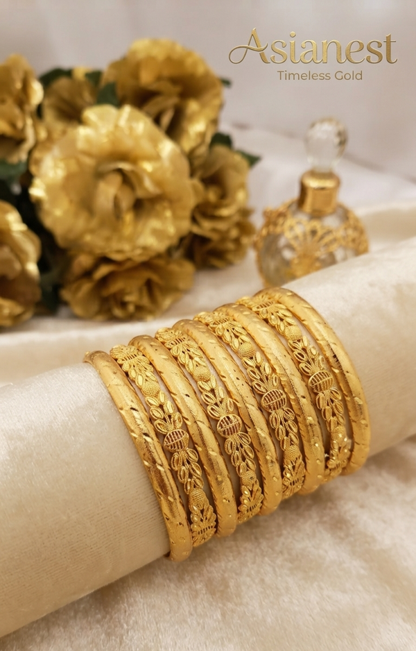 Sovereign Gateway Gold Coated Bangles