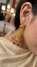 Rajwadi Radiant Gold Plated Jhumka