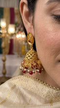 Rajwadi Radiant Gold Plated Jhumka