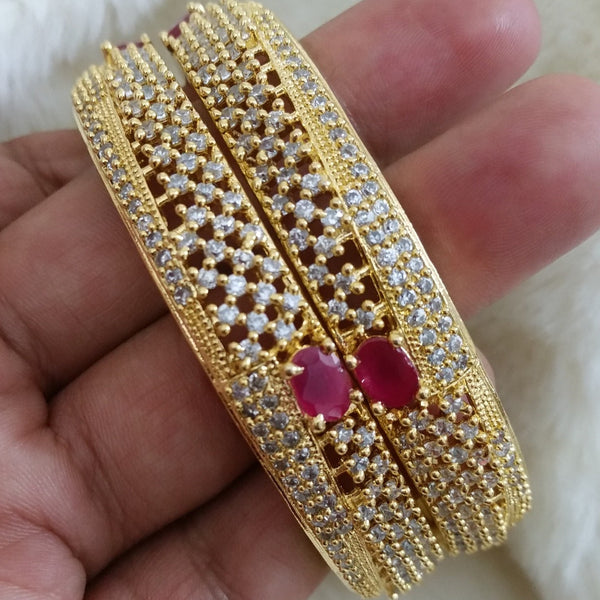 Luminous Aura One Karat Bangles