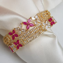 Sparkling Harmony One Karat Bangles