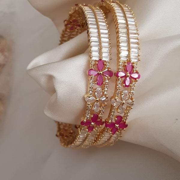 Golden Radiance One Karat Bangles