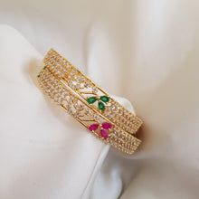 Shimmering Wonder One Karat Bangles