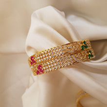 Shimmering Wonder One Karat Bangles