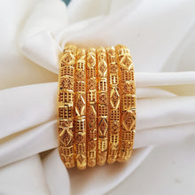 Timeless Gold Plated Fashion Bangles