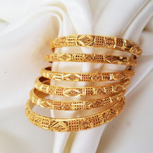 Timeless Gold Plated Fashion Bangles