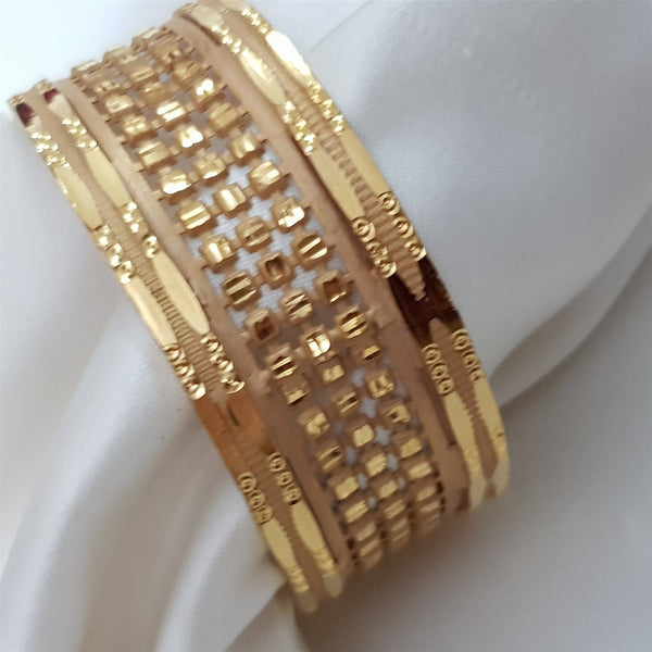 Majestic Legacy Gold Color Kara/Bangles