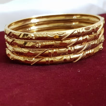 Royal Glide Gold Coated Bangles