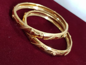 Royal Glide Gold Coated Bangles