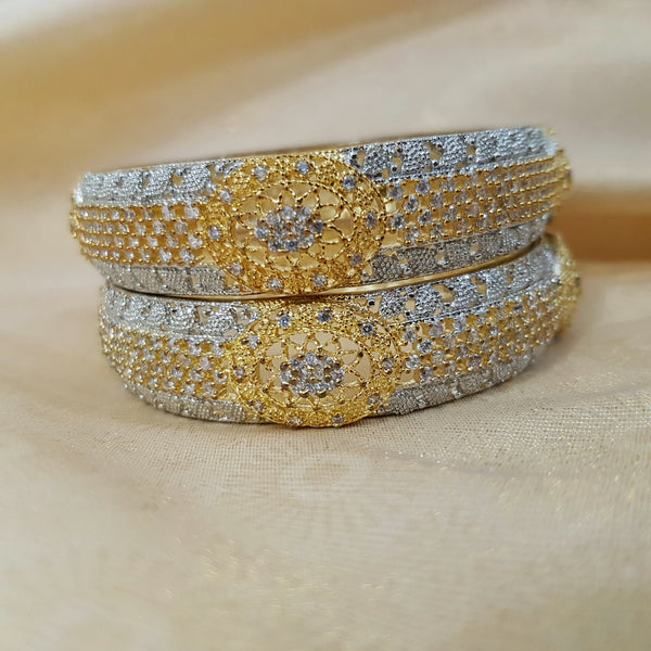 Zarconic Glimmer One Karat Bangles