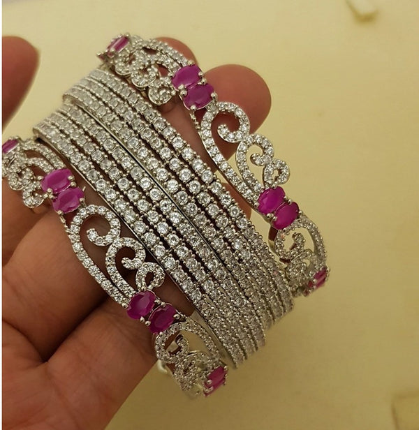 Gilded Majesty One Karat Bangles Set