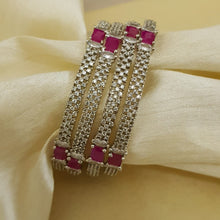 Shimmering Elegance One Karat Bangles