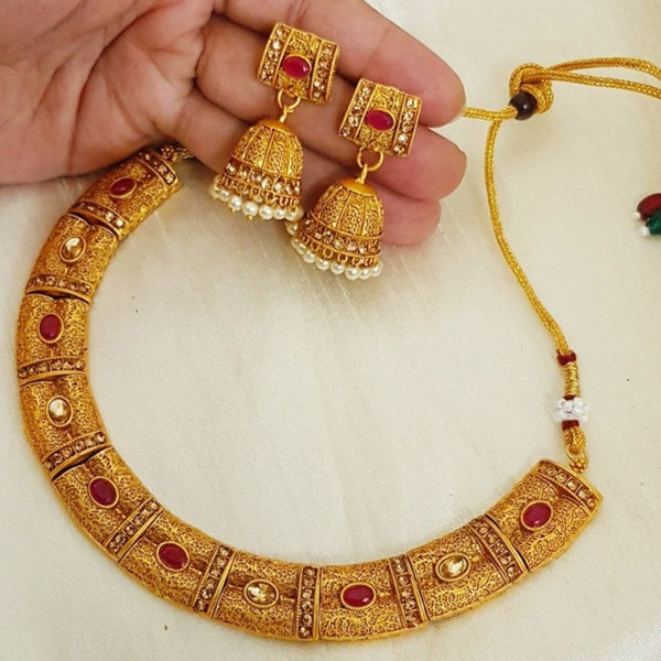 Regal Splendor Rajwari Necklace Set