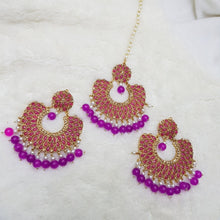 Elegant Tikka/Bindia Earrings