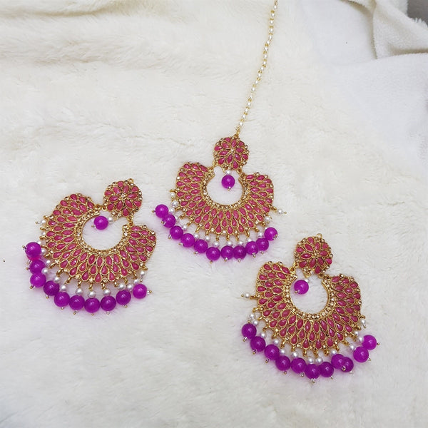 Elegant Tikka/Bindia Earrings