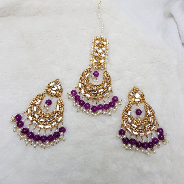 Vintage Bindia Earrings Ensemble