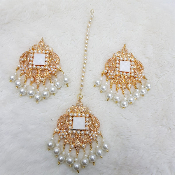 Glittering Bindia Earrings Set