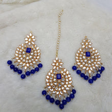 Midnight Blue Stunning Bindia Set  