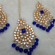 Midnight Blue Stunning Bindia Set  