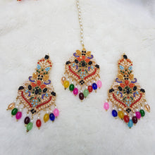 Multi Color Sparkling Bindia Set