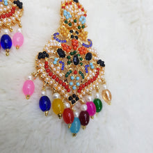 Multi Color Sparkling Bindia Set