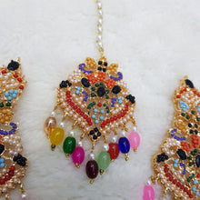 Multi Color Sparkling Bindia Set