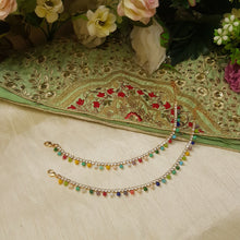 Multi Colors Traditional Anklet