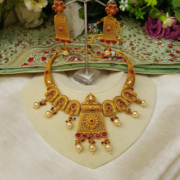 Imperial Elegance Rajwari Necklace