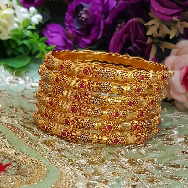 Imperial Gateway Bright Polish Bangles