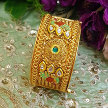 ExquisiteMatte Gold Rajwadi Kara