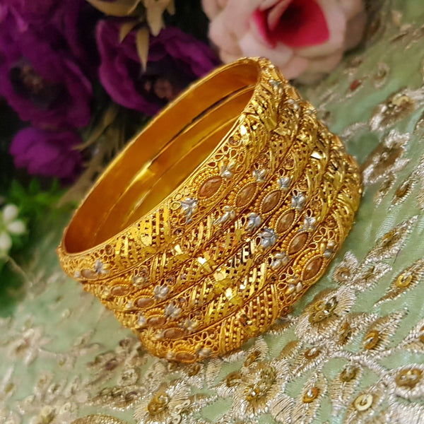 Luxe Release Gold Plated Bangles