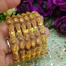 Golden Entry Bright Polish Bangles