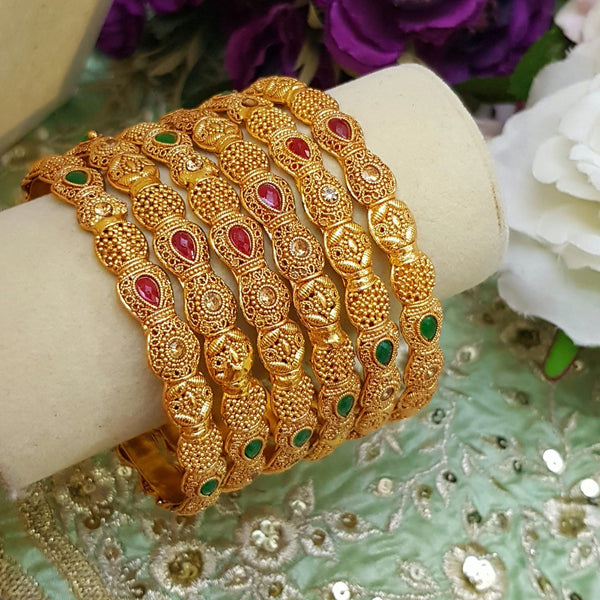 Majestic Access Gold Plated Bangles